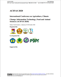 International conference on agriculture, climate change, information technology, food and animal sciences (ACIPAS 2020)