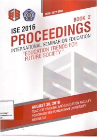 Ise 2016 Proceedings International Seminar On Education 