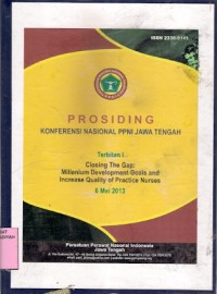 Prosiding Konferensi Nasional PPNI Jawa Tengah