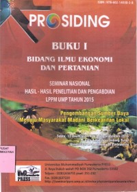 Prosiding Bidang Ilmu Ekonomi Dan Pertanian