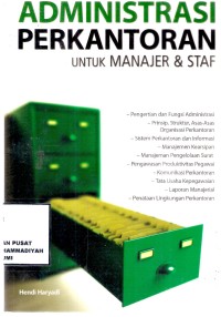 Administrsi Perkantoran untuk Manajer dan Staff