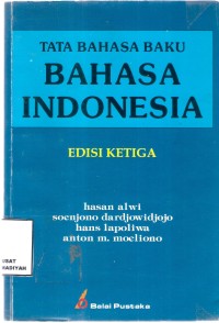 Tata bahasa Buku Bahasa Indonesia