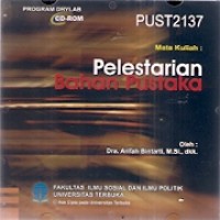 CD : Mata Kuliah : Pelestarian Bahan Pustaka