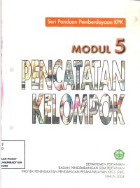 Modul 5 Pencatatan Kelompok