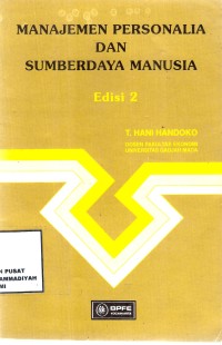 Manajemen Personalia & Sumberdaya Manusia