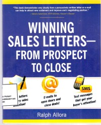 Winning Sales letters-From Prospect To Close