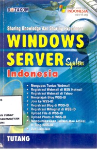 Windows Server System Indonesia