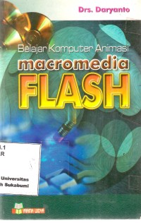 Belajar komputer animasi MacroMedia Flash