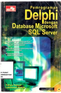 Pemrograman Delphi dengan Database Microsoft SQL Server