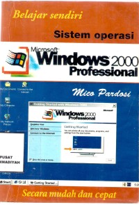 Sistem Oprasi Microsoft Windows 2000 Profesional