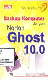 Back Up Komputer dengan Norton Ghost 10.0