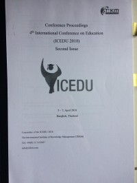 Conference Proceedings 4th International Conference On Education (ICEDU 2018)