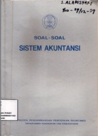 Soal - Soal Sistem Akuntasi