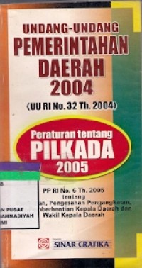 Undang-Undang Pemerintahan Daerah 2004