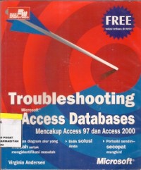 Troubleshooting Ms Access Databases Mencakup Acces 97 dan Access 2000