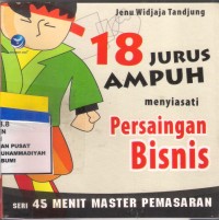 18 Jurus Ampuh Menyiasati Persaingan Bisnis