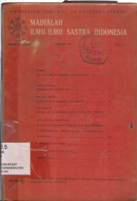 Madjalah Ilmu-Ilmu Sastra Indonesia