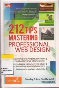 212 Tips Mastering Professional Web Design