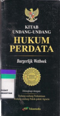 Kitab Undang-Undang Hukum Perdata