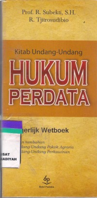 Kitab Undang-Undang Hukum Perdata