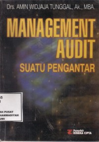 Management Audit Suatu Pengantar