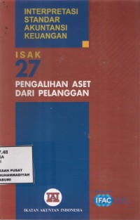 Pernyataan Standar Akuntansi Keuangan (PSAK 27) : pengalihan aset dari pelanggan