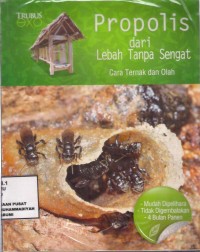 Propolis Dari Lebah Tanpa Sengat : cara ternak dan olah