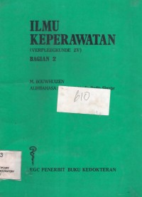 Ilmu Keperawatan Bagian 2