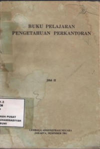 Buku Pelajaran Pengetahuan Perkantoran