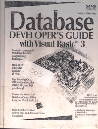 Database Developer's Guide With Visual Basic 3