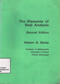 The Elements Of Real Analysis