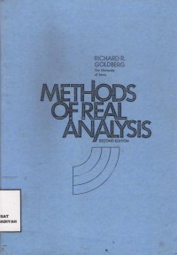 Methods Of Real Analysis