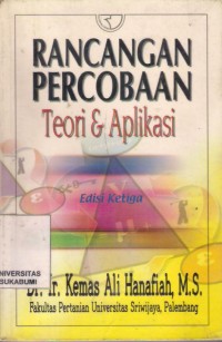 Rancangan Percobaan : teori & aplikasi Edisi Ketiga