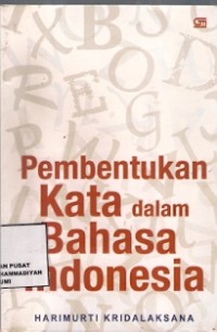 Pembentukan Kata Dalam Bahasa Indonesia