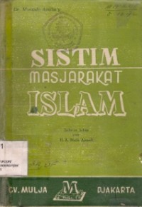 Sistem Masjarakat Islam