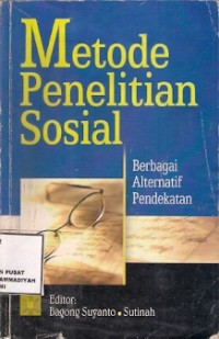 Metode Penelitian Sosial