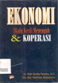 Ekonomi Skala Kecil/Menengah & Koperasi