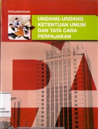 Undang-Undang Ketentuan Umum Dan Tata Cara Perpajakan