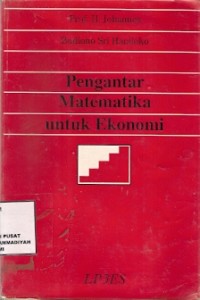 Pengantar Matematika Untuk Ekonomi