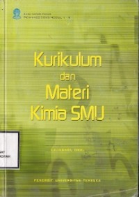 Kurikulum Dan Materi Kimia SMU