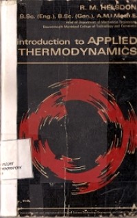 Introduction To Applied Thermodynamics