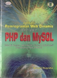 Aplikasi Pemrogram Web Dinamis Dengan PHP Dan MySQL