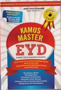 Kamus Master EYD Ejaan Yang Disempurnakan