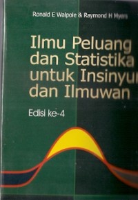 Ilmu Peluang Dan Statistika Untuk Insinyur Dan Ilmuwan