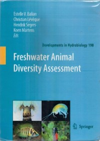 Developments In Hydrobiology 198 Freshwater Animal Diversity Assessment