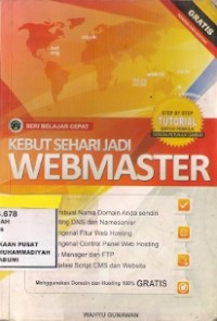 Kebut Sehari Jadi Webmaster