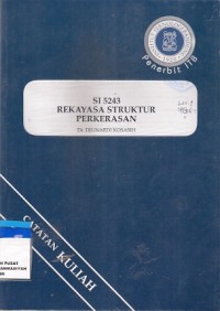 SI 5243 Rekayasa Struktur Perkerasan