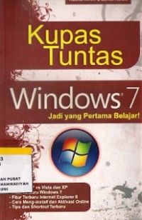 Kupas Tuntas Windows 7 Jadi Yang Pertama Belajar!