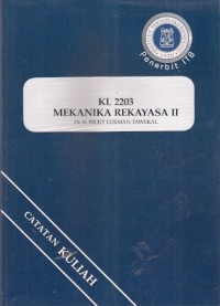 KL 2203 Mekanika Rekayasa II