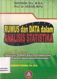 Rumus Dan Data Dalam Analisis Statistika